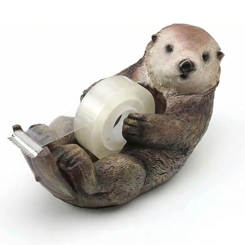 Klebestreifen Abroller, Klebebandabroller mit Klebeband, Niedlich Paketband Abroller, für Büro, Schule Oder als Geschenk