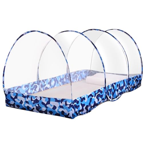 Instant Opening Screen Zelt, tragbares Faltbett-Zelt, multifunktionaler Shelter, leicht, Outdoor, Schlafplatz für Kinder, Erwachsene (Polyester, 90 x 190 x 90 cm)