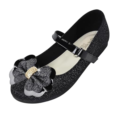Girls Dress Shoes Mary Jane Shoes Low Heel Ballerina Flats Wedding Party School Shoes for Little/Big Kids