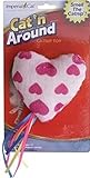 Imperial Cat Cat 'n Around, Ribbon Heart Cat Toy, Assorted Colors