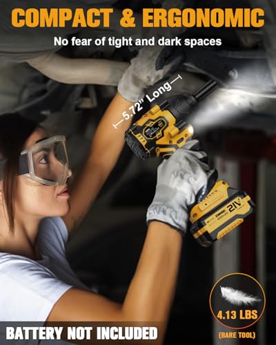 EWORK 775 Ft-lbs Compact Impact Wrench