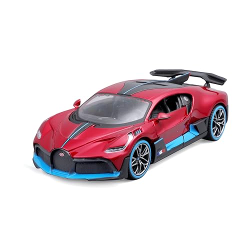 Maisto Bugatti Divo Modelo 1:24 Puertas Móviles Rojo