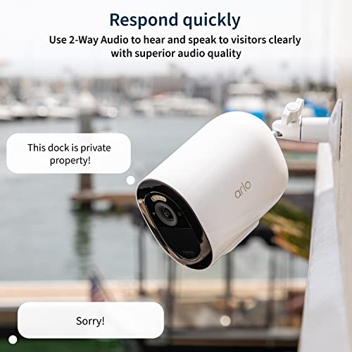 Arlo Go 2 Lte Or Wi-Fi Spotlight Camera, Cellular Security Camera, No Wi-Fi Needed, Requires Sim Card And Service Plan Not Included, Outdoor Camera, Night Vision - 1 Pack – White – Vml2030​ #TOP5