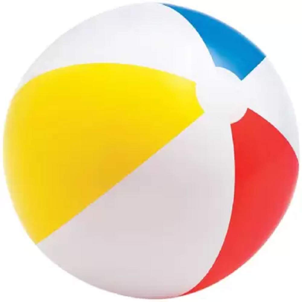 Intex Glossy Panel Ball Inflatable Ball (Multicolor)