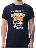 Männer und Jungen finden hier ein lustiges Motiv: Mit einem Schriftzug, einem Statement und einem Kürbis passt es perfekt zum Halloween