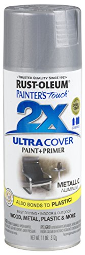 Rust-Oleum 249128-6 PK Painter's Touch 2X Ultra Cover, 6 Pack, Metallic Aluminum