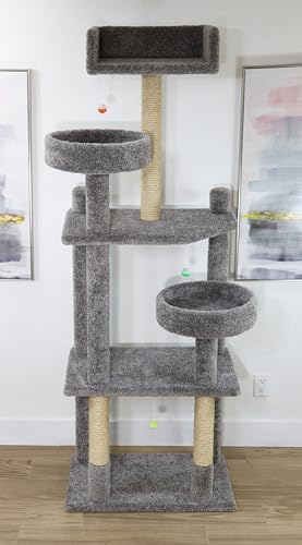 Deluxe árbol para gatos de 84 pulgadas miniatura 2
