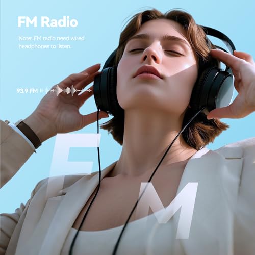 AGPTEK MP3 Player 64GB Black thumbnail 9