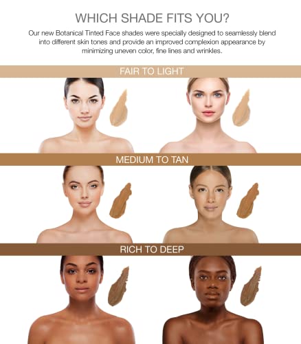 Australian Gold Botanical Spf 50 Tinted Sunscreen For Face, Non-Chemical Bb Cream & Mineral Sunscreen, Water-Resistant, Matte Finish, For Sensitive Facial Skin, Medium To Tan Skin Tones, 3 Fl Oz #TOP3