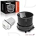 A-Premium HVAC Heater Blower Motor and Resistor Assembly Compatible with Nissan Rogue 2008-2013, Rogue Select 2014-2015, Sentra 2007-2012