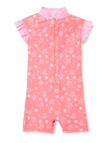 Playshoes UV-Schutz Einteiler Unisex Kinder Badeanzug Schwimmanzug Badebekleidung, Hawaii, 74/80