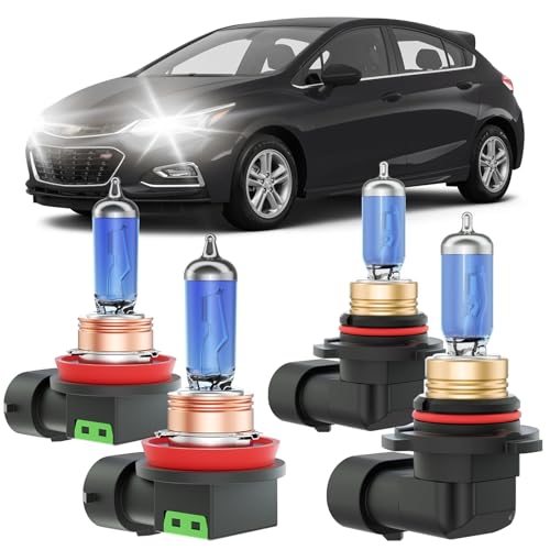 XFLHEHD Halogen Headlight Bulbs for Chevy Cruze
