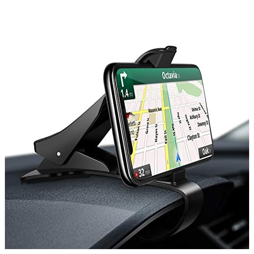 Modohe Soporte para Teléfono de Coche Montaje Móvil Universal Sujeta de Pinza Fuerte al Salpicadero para Xiaomi iPhone11 Pro/11/Xs Max/Xs/Xr/X/8/7/6s Plus, Galaxy S10 Note 10+ Huawei Mate 30 pro