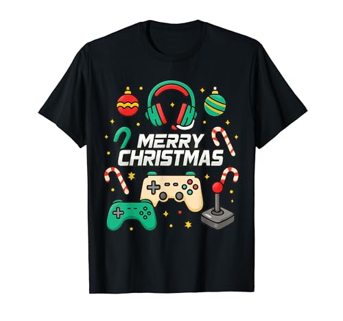 Gamer Christmas Gaming Lover Funny Ugly Xmas T�V���c