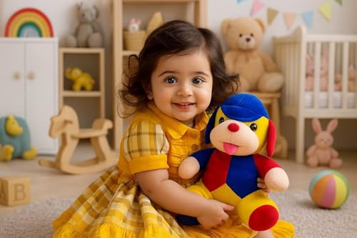 Image of Plush Stuffed Animal Toy | Ultra Soft and Cuddly Teddy for Kids and Adults | Cute Hugging Doll for Gifting, and Bedroom Decor (Multicolor)