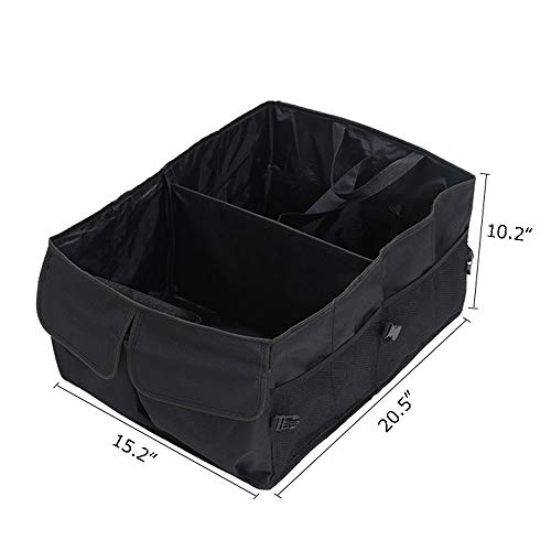 Yoanku Car Trunk Organizer Heavy Duty Collapsible Cargo Storage Container Multipurpose Portable Storage Bin And Carrier For Car #TOP4
