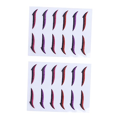 CALLARON 12 Pares Pegatinas de Delineador de Ojos Reutilizables Párpados Caídos de Adhesivas Doble Párpado de Maquillaje Natural y Mujeres