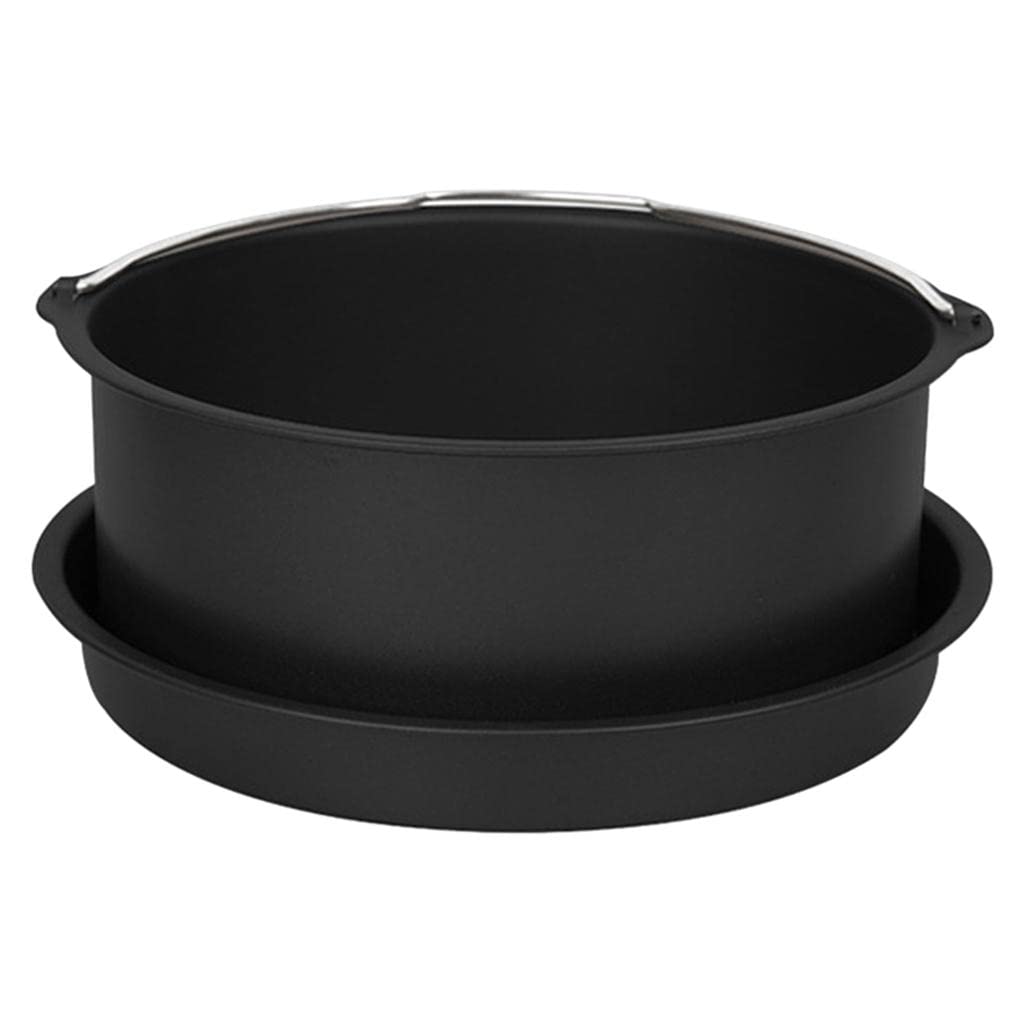 2pcs Baking Tin Pan Air Fryer Oven Non Stick Cake Barrel Coo | Baking Tin Pan Air Fryer Oven Non Stick Cake Barrel Cookware 6 Inch-image-49