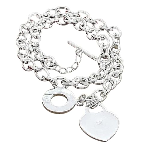 Chaînes de cou légères finis les bijoux lourds avec ce cœur délicat