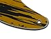 KAISH American Vintage 5 Hole Tele Pickguard TL Guitar Pick Guard Scratch Plate for Tele/Telecaster Black Yellow Wicker