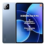 XIAOMI Pad 8 Pro, 11.2 Inch Tablet 8+256 GB, Snapdragon® 8 Elite Mobile Platform, Massive 9200mAh (typ) Battery, 144Hz Crystal Clear Display, HyperAI, Blue, Warranty 3 years, Charger Not Included