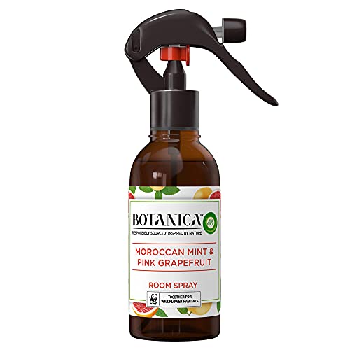 Airwick Botanica Air Freshener Room Spray Moroccan Mint and Pink Grapefruit, 236 ml