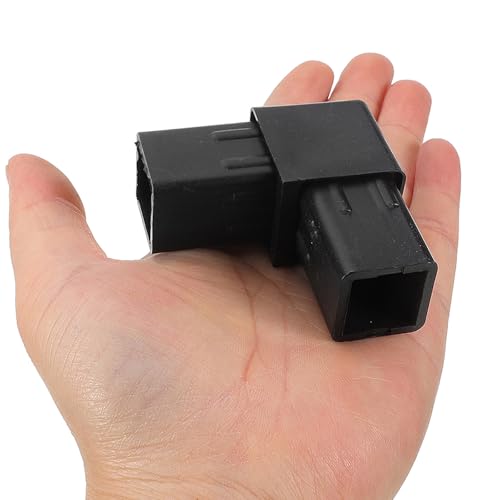 Conector de tubo de plástico 20 cuadrado 20x20mm para piezas de unión en bricolaje casero 4