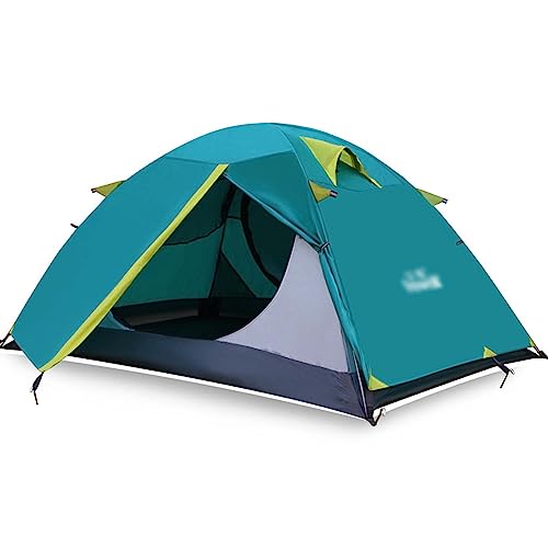 Carpa de camping doble capa para 2 personas miniatura 1