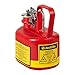 Justrite 14065 1/2 Gallon Safety Can