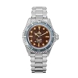 TACTICAL FROG Thorn 40 mm Orologi automatici da uomo – T023 V2 PT5000 Movimento meccanico Vetro zaffiro Super luminoso 20 Bar Orologio da polso, marrone, Bracciale