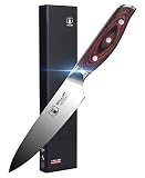 WALLOP Utility Knife - 5 inch Kitchen Utility Knife Paring Knife Small Kitchen Knife Fruit Peeling K