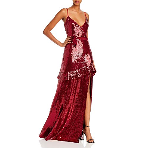 RACHEL ZOE Walker Dress Merlot 8