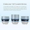 7artisans 25mm/35mm/50mm T1.05 Large Aperture Cine APS-C Lens Compatible for Micro 4/3 Mount