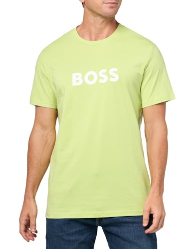 BOSS, Big Logo Cotton T-Shirt, Pistachio, S