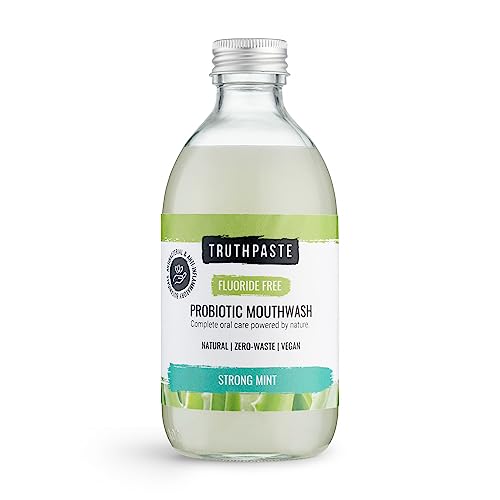 Truthpaste Probiotic Mouthwash Strong Mint - Fluoride Free