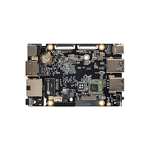 Firefly ROC-RK3588S PC 8K AI Rockchip RK3588S Single Board Computer 16GB RAM LPDDR4 & 128GB eMMC Memoria Wi-Fi 6 y Bluetooth Soporte UEFI Boot para AIoT Edge Computing