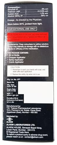 Minokem N 5% - Bottle of 60ml Soultion with Minoxidil Azelaic Acid - Image 2