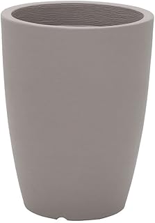 Vaso Tramontina Thai em Polietileno Concreto 48 cm