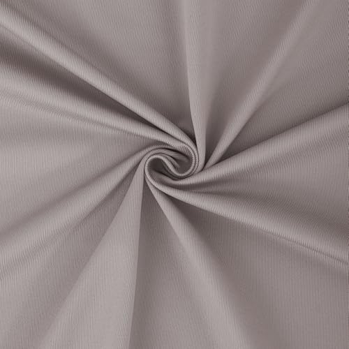 Image of Inherent Flame Retardant Hospital Curtain Room Divider, Grommet Cubicle Privacy Curtain for Hospital, Lab(1 Panel,Grey, 108x96inch)