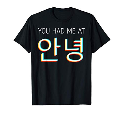 You Had Me At Hello Korean Tourist Annyeong Korea Kpop T-Shirt You Had Me At Hello Korean Tourist Annyeong Korea Kpop T-Shirt