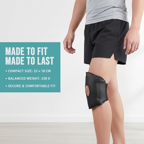 Image of ONYXNEO Knee Wrap with Hot & Cold Gel Therapy (Pack of 2) | Knee Support Brace for Pain Relief | Knee Cap for Arthritis and Protection for Men & Women