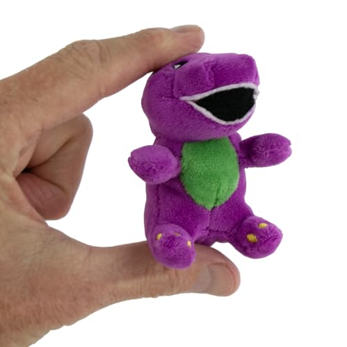 Worlds Smallest Barney Mini-Sized Purple Dinosaur Plush - Image 2