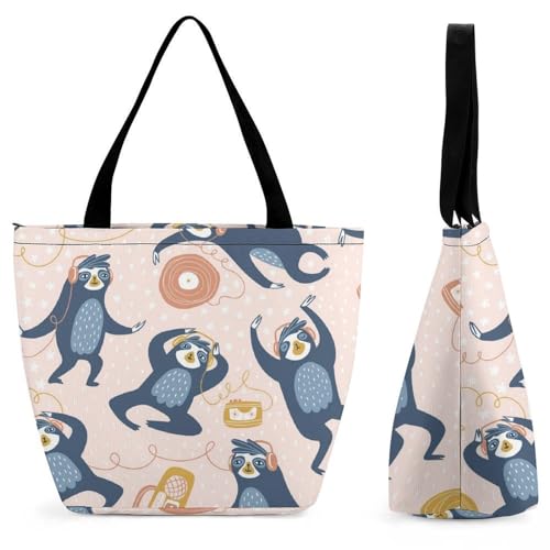 Sac à main Orang-Outan grand cabas de shopping pour voyage fonctionnel pour femme