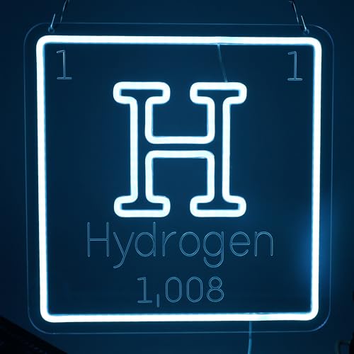 Image of Periodic Table of Elements Neon Sign,Classroom Neon Lights for Chemistry Lab Decor,USB Powered LED Light Up Signs for Bedroom, Man Cave,Party Decorations,Gift for Chemist