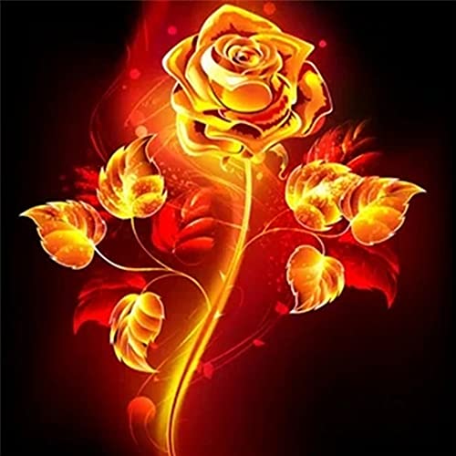 MAOYUTOU Kits de Peinture de Diamant Bricolage, 5D Diamond Painting Peinture en Diamant Résine Broderies au Point de Croix et des Numéros pour la Décoration de Maison Salon Chambre Interieure