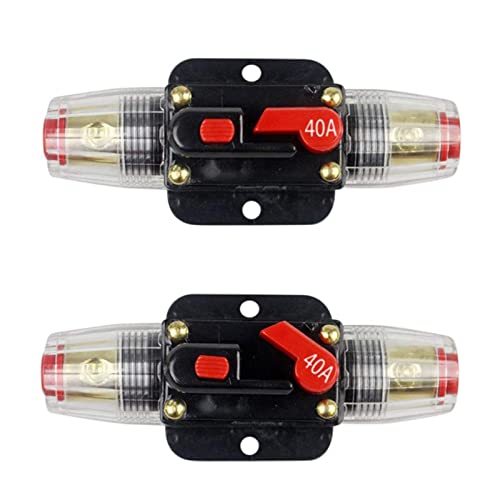 Disjoncteur 12V 80A voiture avec coupure automatique thermique