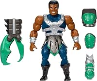 Masters of the Universe Masters of Universe Origins Turtles of Grayskull Clamp Champ Reptile Wars Posable Action Figure, Teenage Mutant Ninja & Motu Crossover Hero Toy
