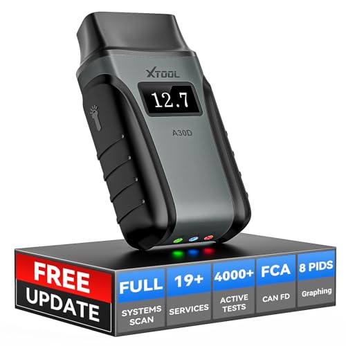 XTOOL Anyscan A30D OBD2 Scanner Diagnostic Tool - Bidirectional Scan Tool Wireless - Lifetime...