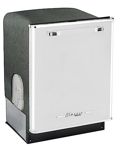 Unique Appliances UGP-24CR DW B 24" Retro Dishwasher, Black