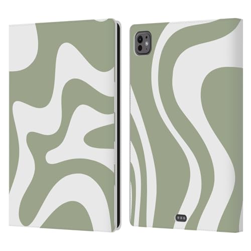 Housse iPad Pro 11 M4 motif Liquid Swirl pour travailler au café